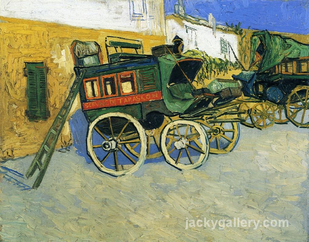 The Tarascon Diligence, Van Gogh painting
